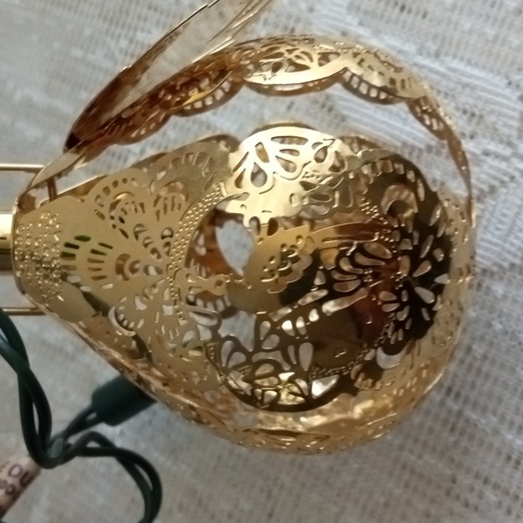 Vintage 1990 Hallmark Lighted  Ornament Partridges in a Pear NIB - Picture 12 of 12